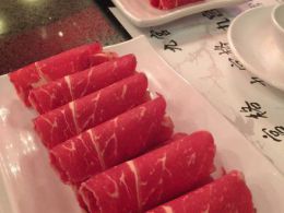 菜品：牛肉片 - 九宫格火锅