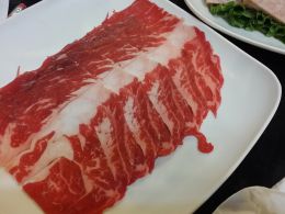 菜品：牛肉片 - 金稻火锅